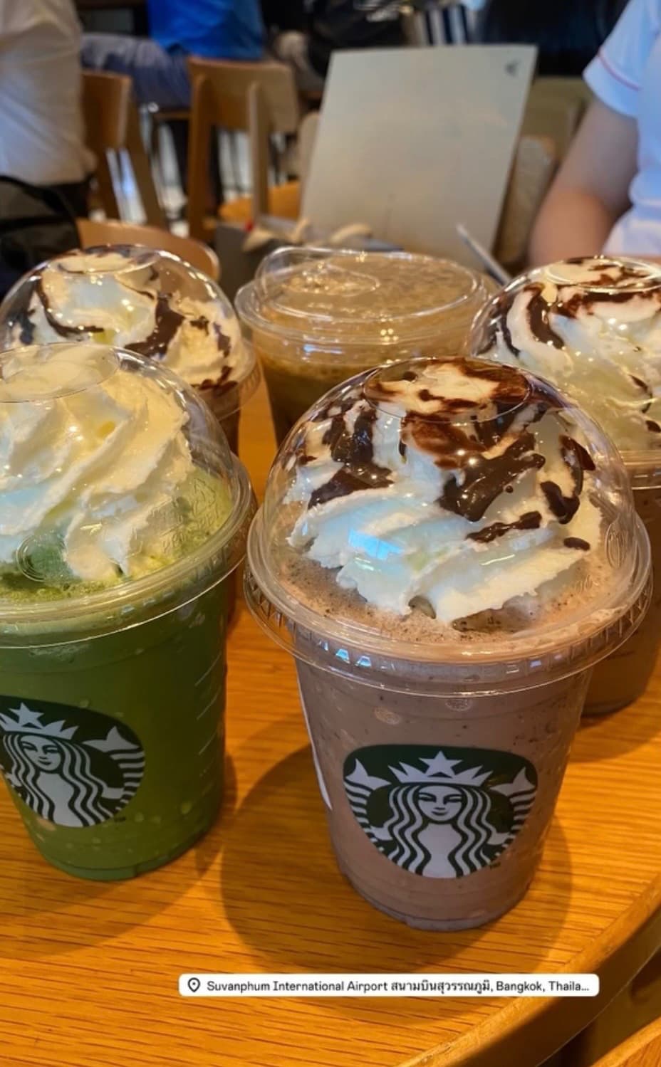 สตาร์บัค สาขาสนามบินสุวรรณภูมิ ชั้น 3